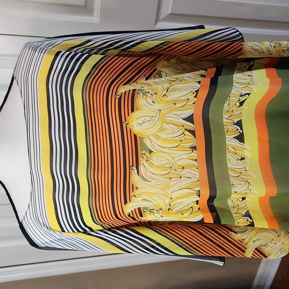 Unknown brand, Excellent condition,  Women's Top,  Sheer, Oversized,  yellow 💛 - Picture 2 of 7